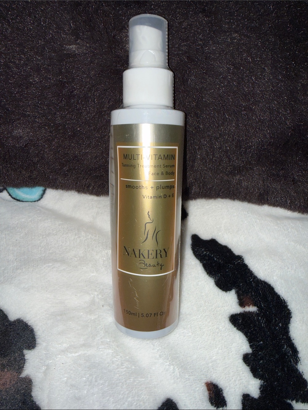 Nakery Beauty Multi-Vitamin Tanning Treatment Serum - Gold